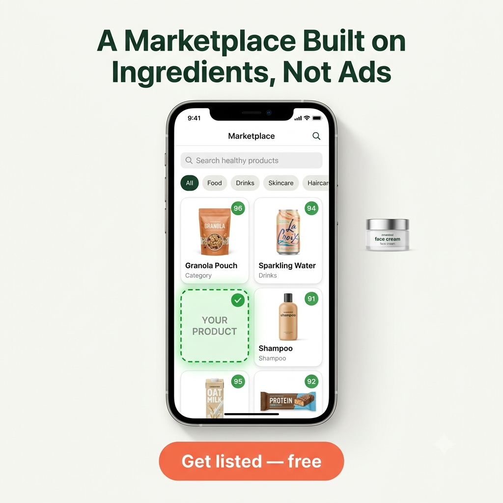 Vee app ingredient scan
